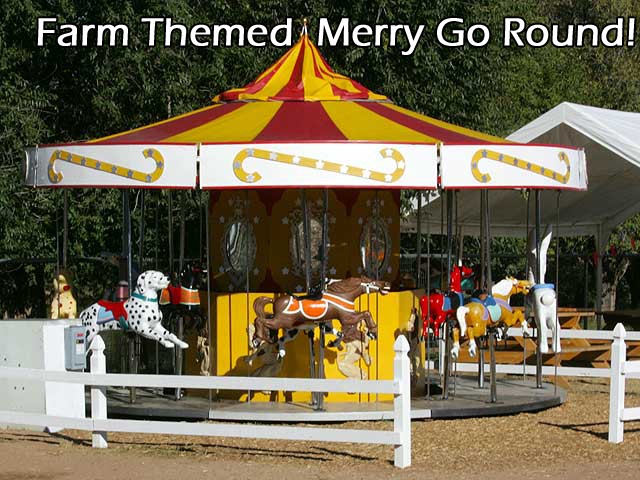 Farm Themed Merry Go Round